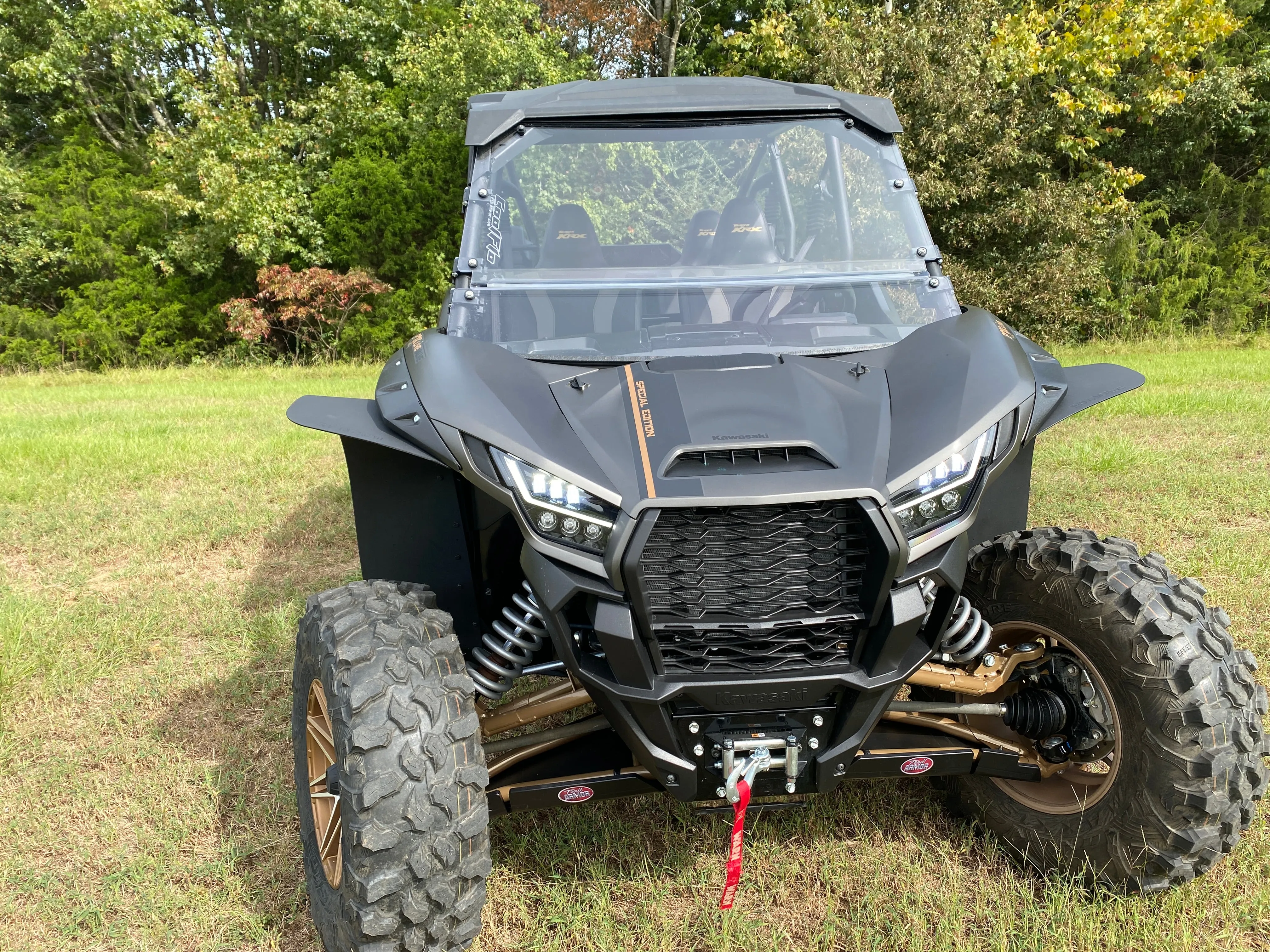 Trail Armor Kawasaki KRX 1000, KRX 4 1000 (all editions) CoolFlo Windshield 2020 - 2025