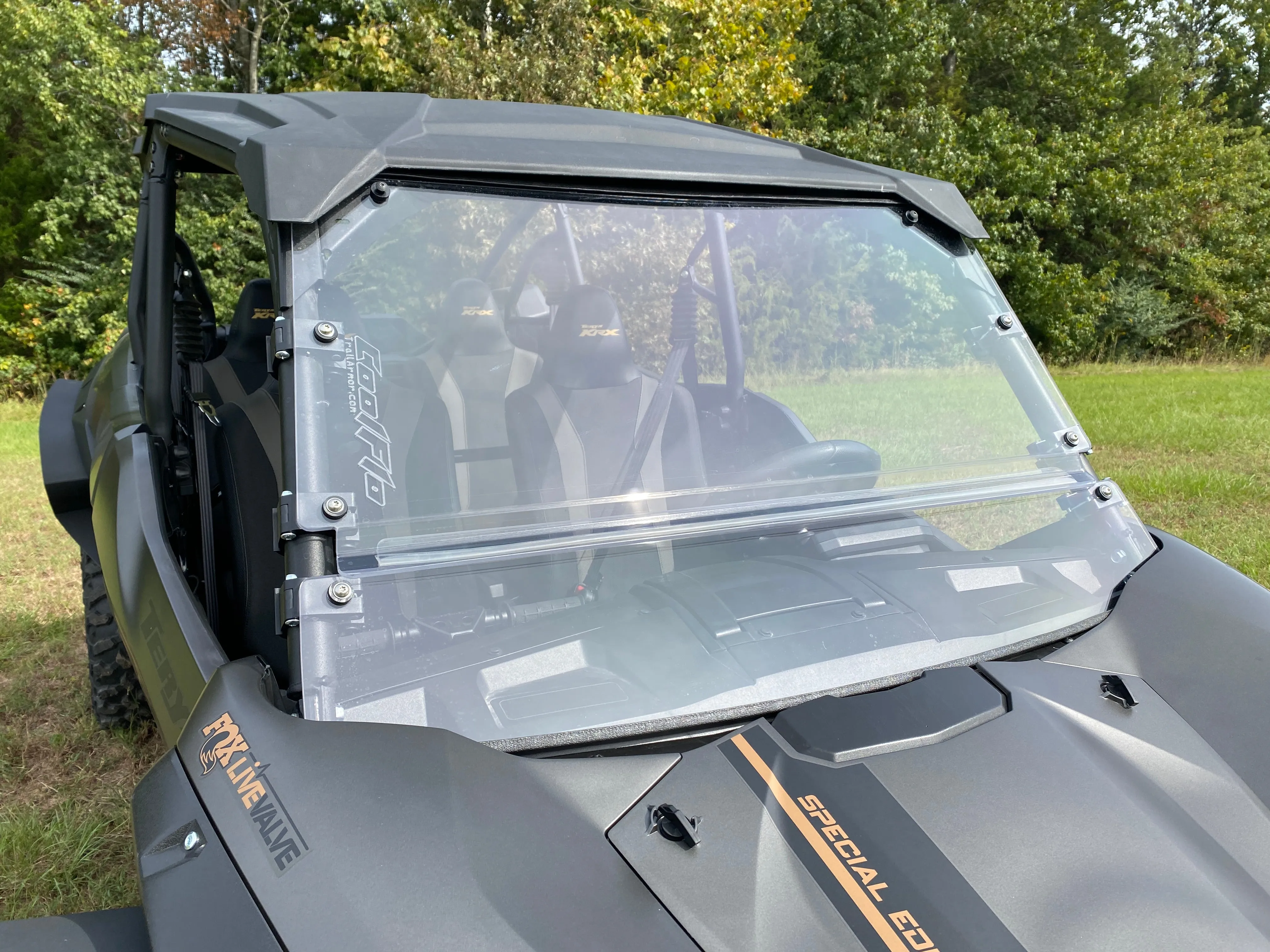 Trail Armor Kawasaki KRX 1000, KRX 4 1000 (all editions) CoolFlo Windshield 2020 - 2025
