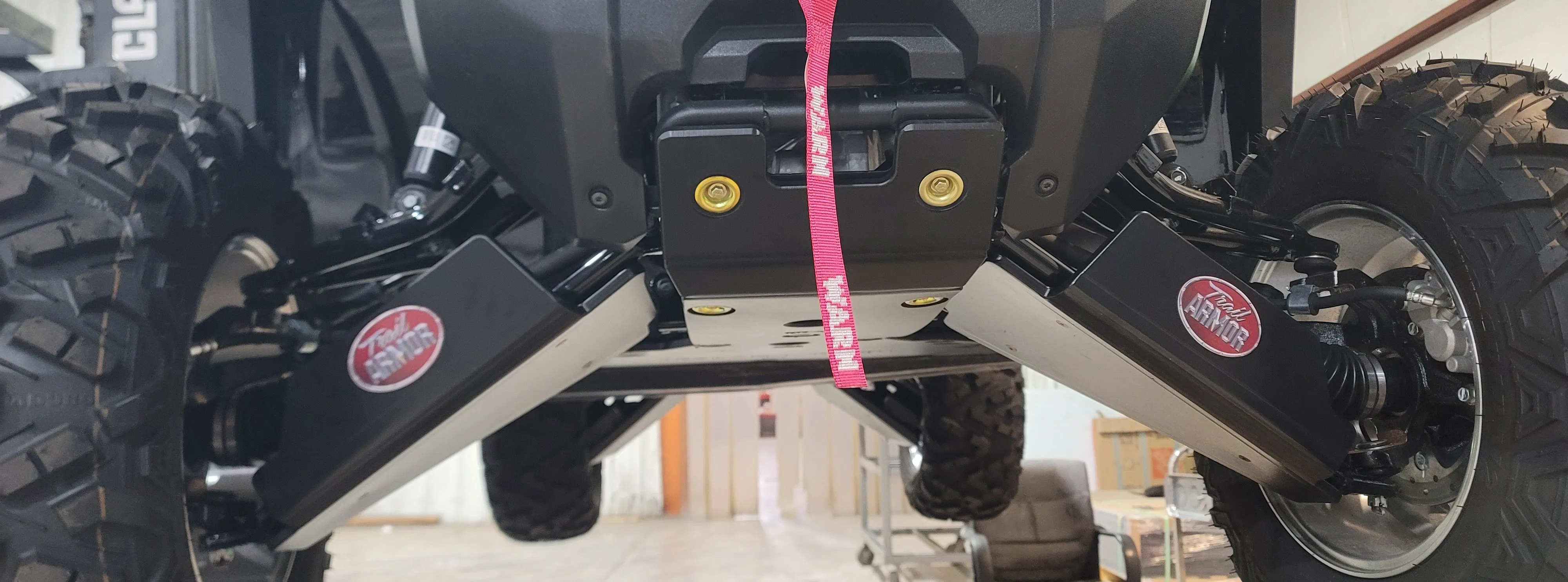 Trail Armor Kawasaki Ridge and Ridge XR iMpact A-arm guards