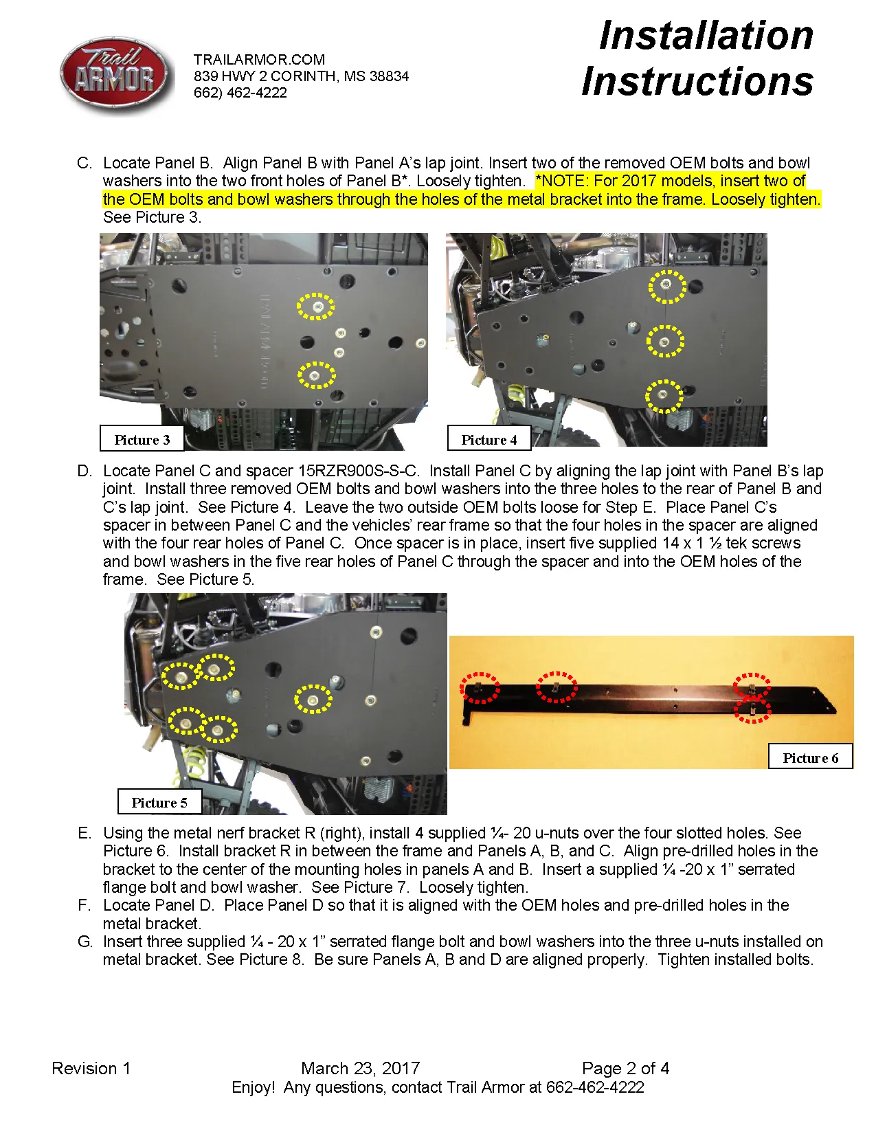 Trail Armor Polaris RZR S 900, RZR S 900 EPS, RZR 900, RZR 900 EPS TRAIL, RZR 900 XC and RZR S 1000 Full Skids with Slider Nerfs or Trimmed for Polaris Kick Out Steel Rock Sliders