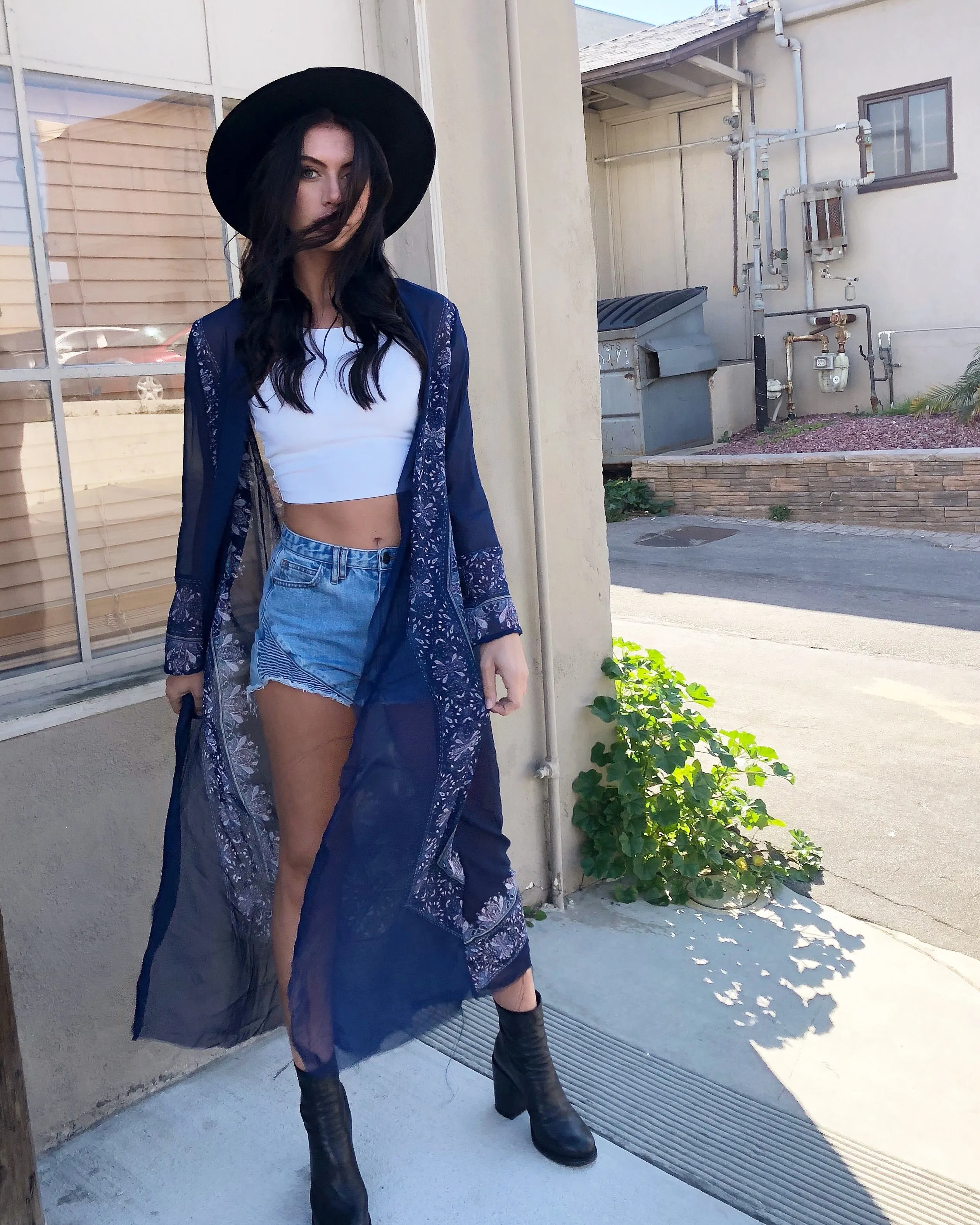 True Blue Dreamy Duster