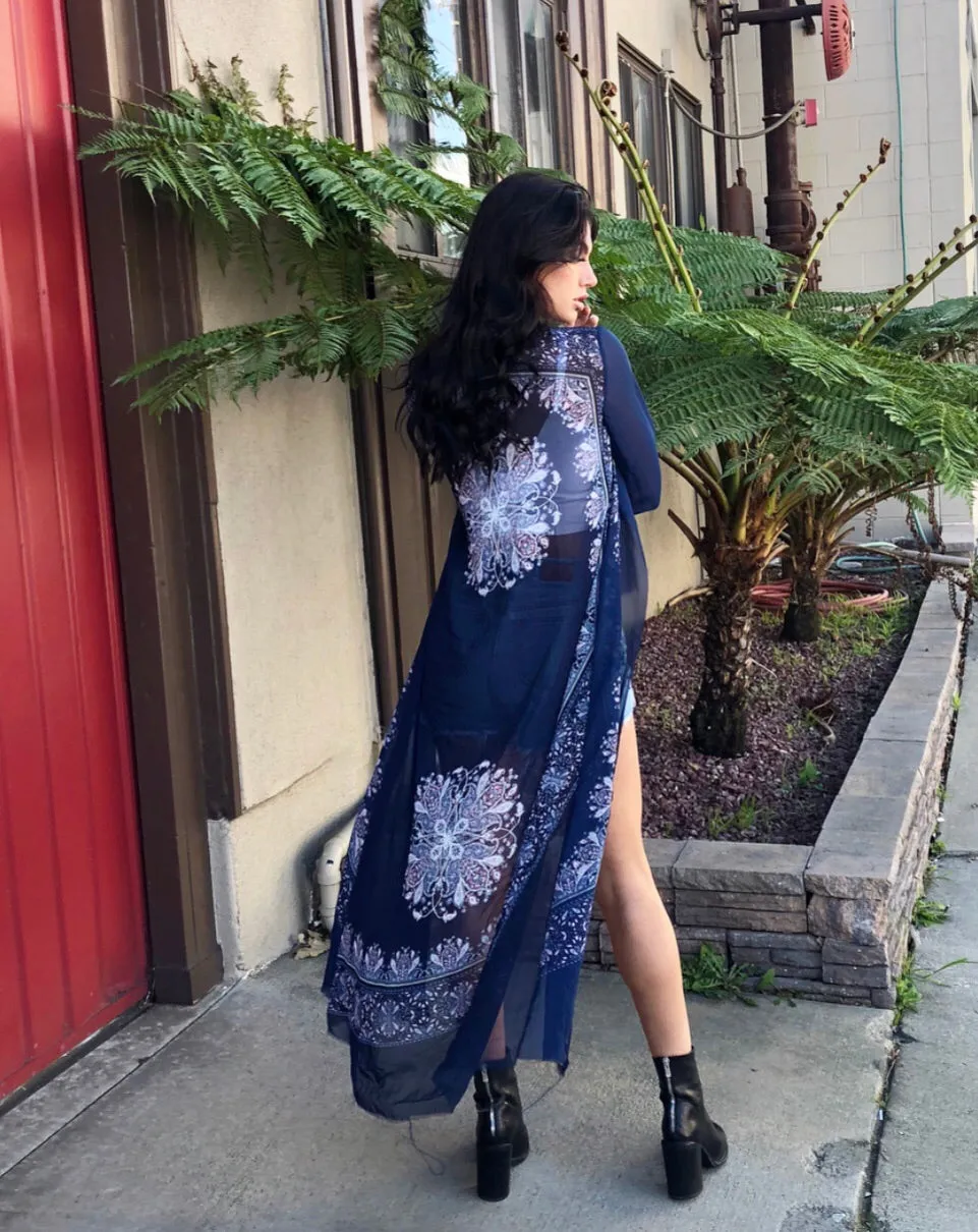True Blue Dreamy Duster