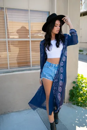 True Blue Dreamy Duster