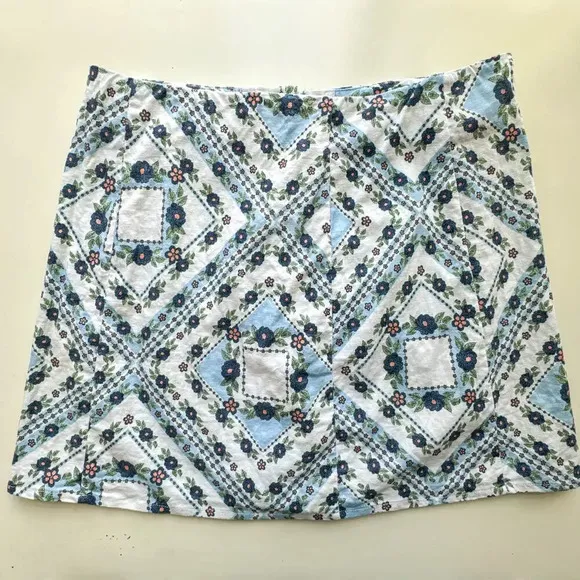 Tularosa Vanessa Mini Floral Skirt size Medium