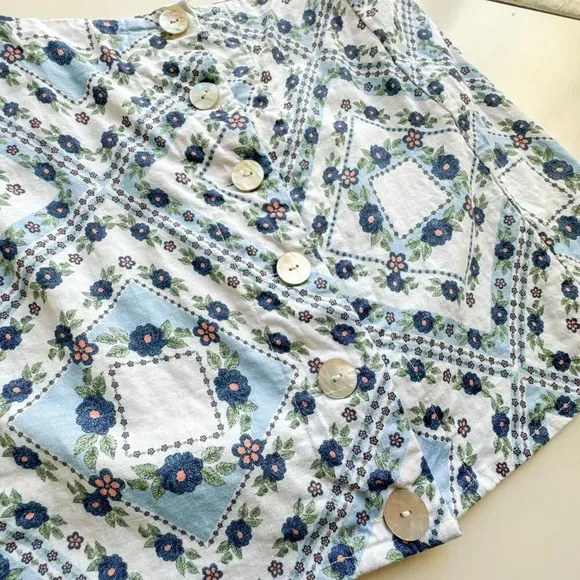 Tularosa Vanessa Mini Floral Skirt size Medium