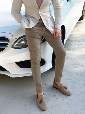 Two-color European and American trendy men's loafers, banquet tassel slip-ons, formal shoes, fashion party, nightclub, slip-on trendy shoes for men