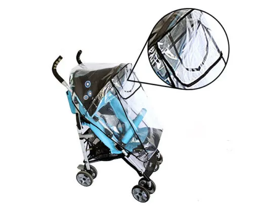 Universal Rain Cover Fit Stroller Waterproof weather shield