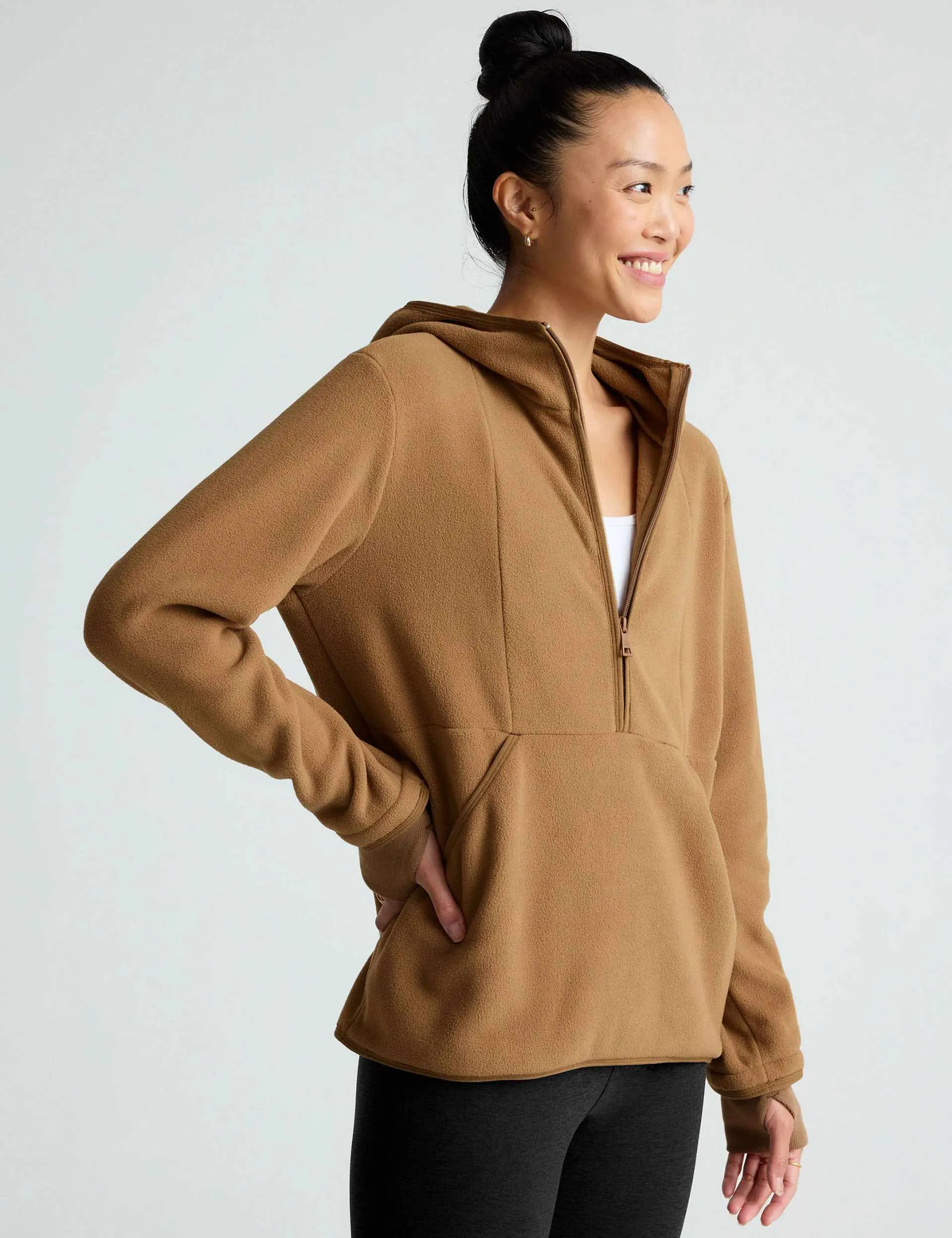 Urban Explorer Half Zip Pullover - Deep Tan