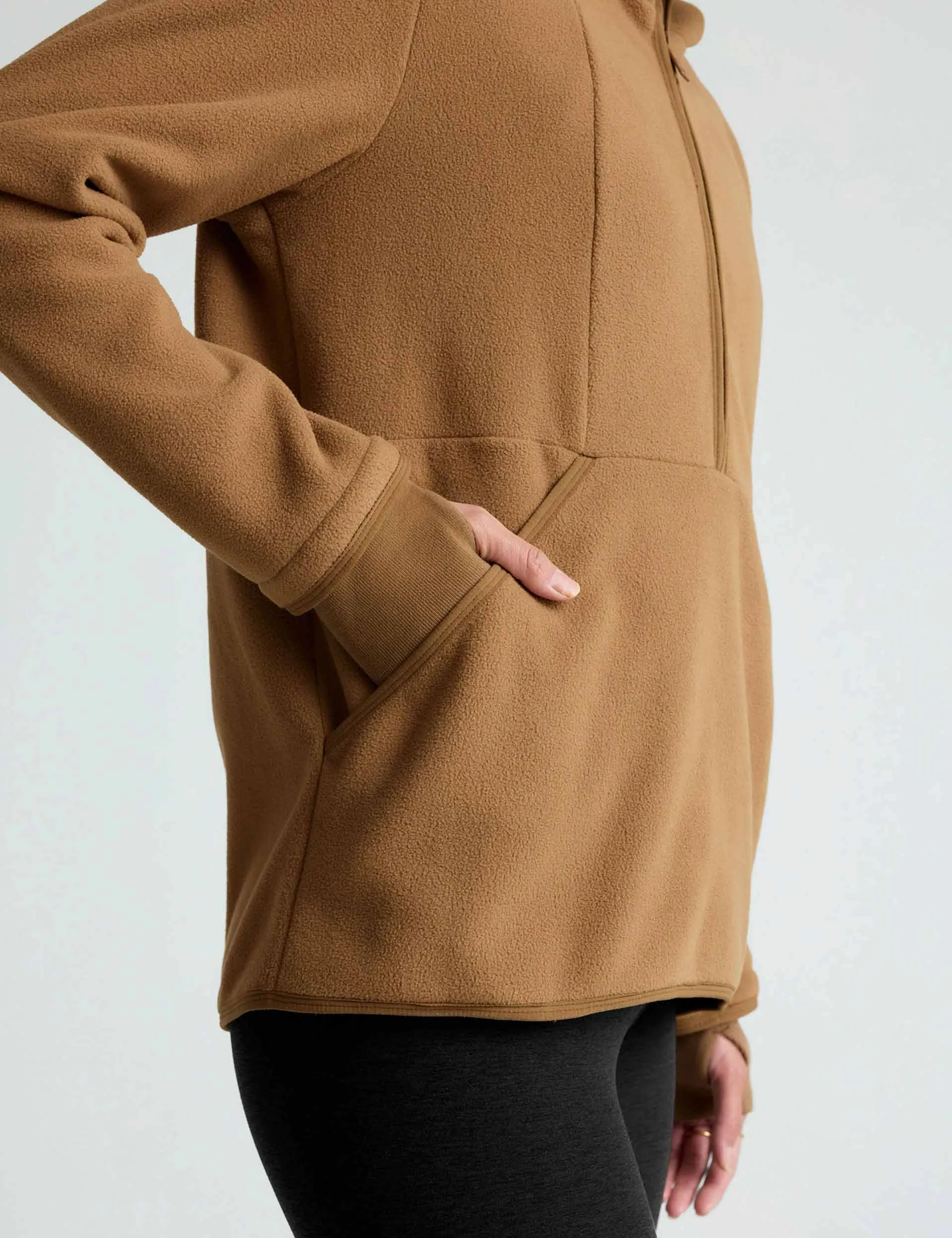Urban Explorer Half Zip Pullover - Deep Tan