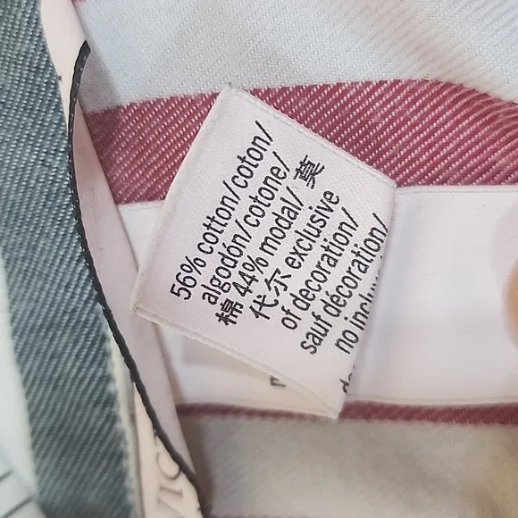 Victoria Secret Candy Stripe Pajama Set EUC XL