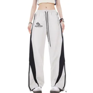 Waterproof Logo Contrast Sweatpants