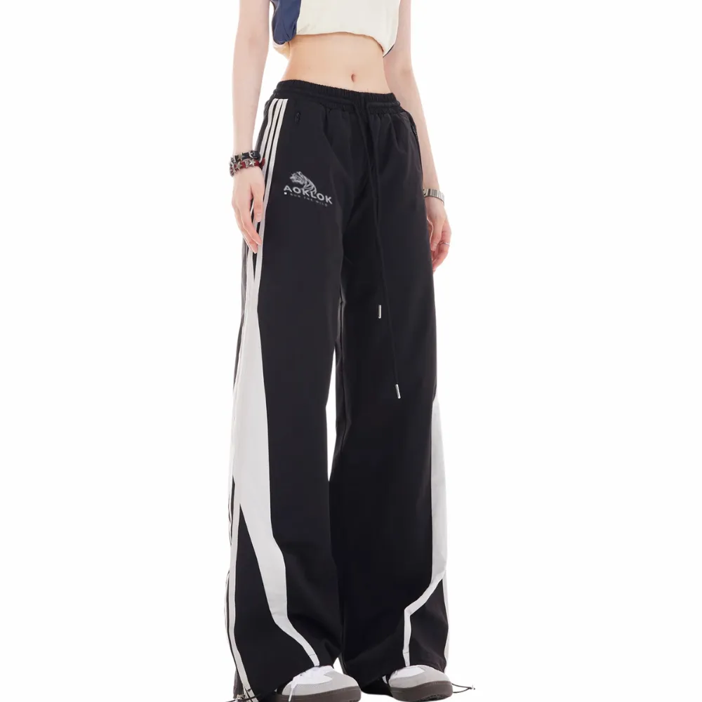 Waterproof Logo Contrast Sweatpants