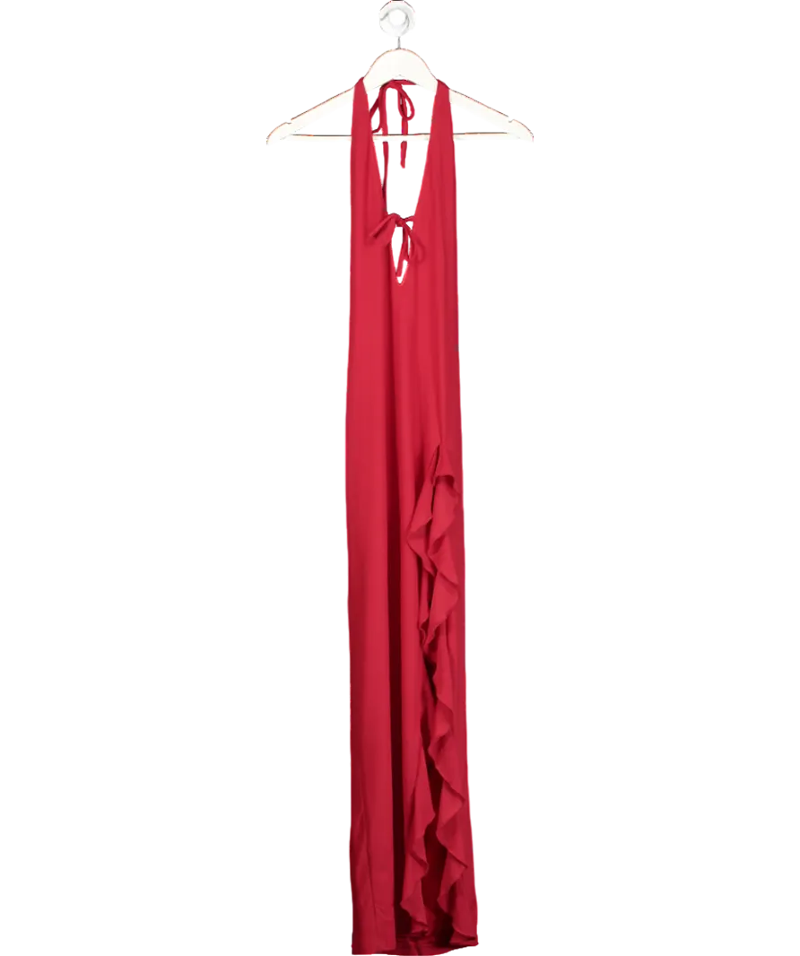 White Fox Red Day By Day Maxi Dress UK M