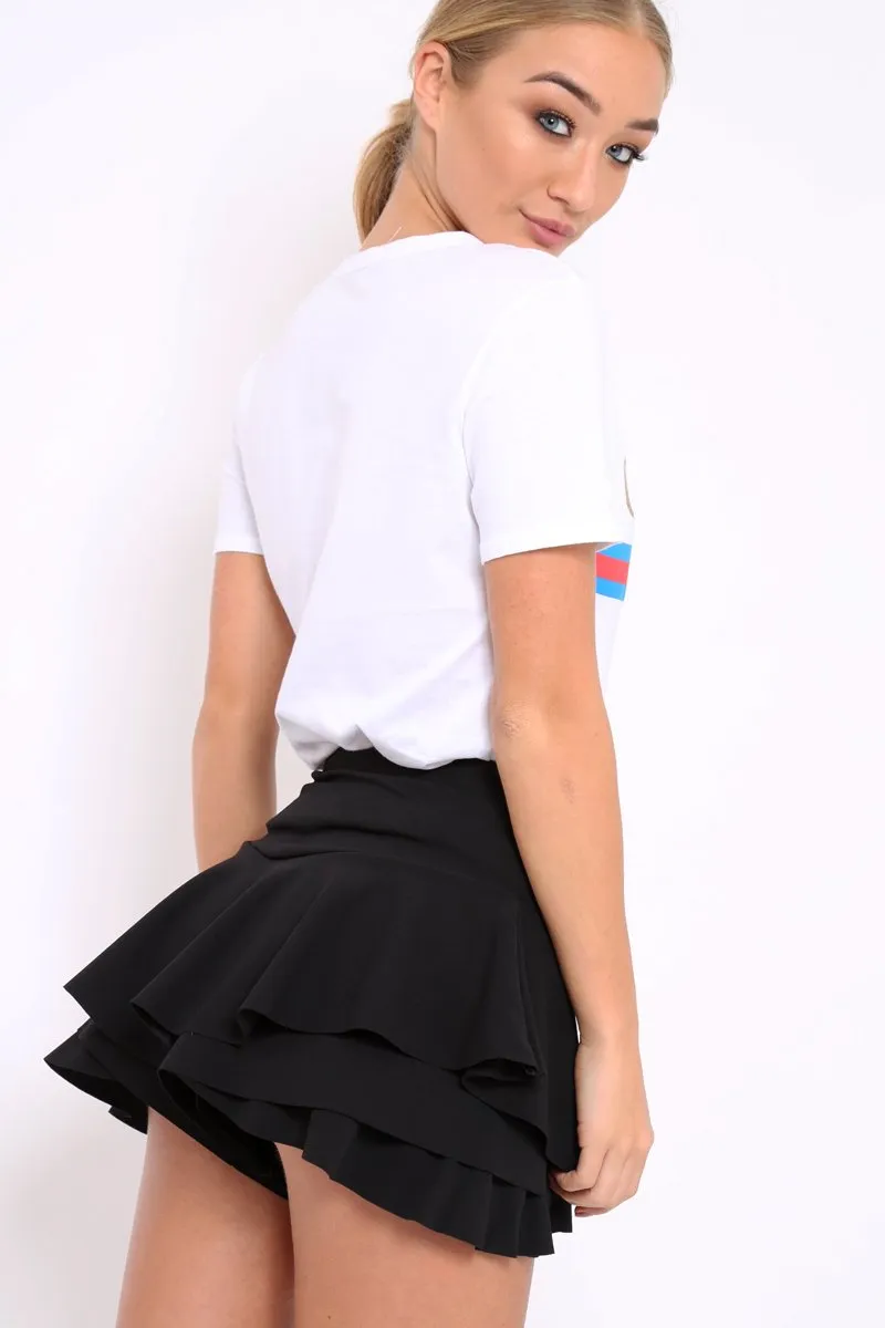 White Queen Slogan T-shirt - Chenise