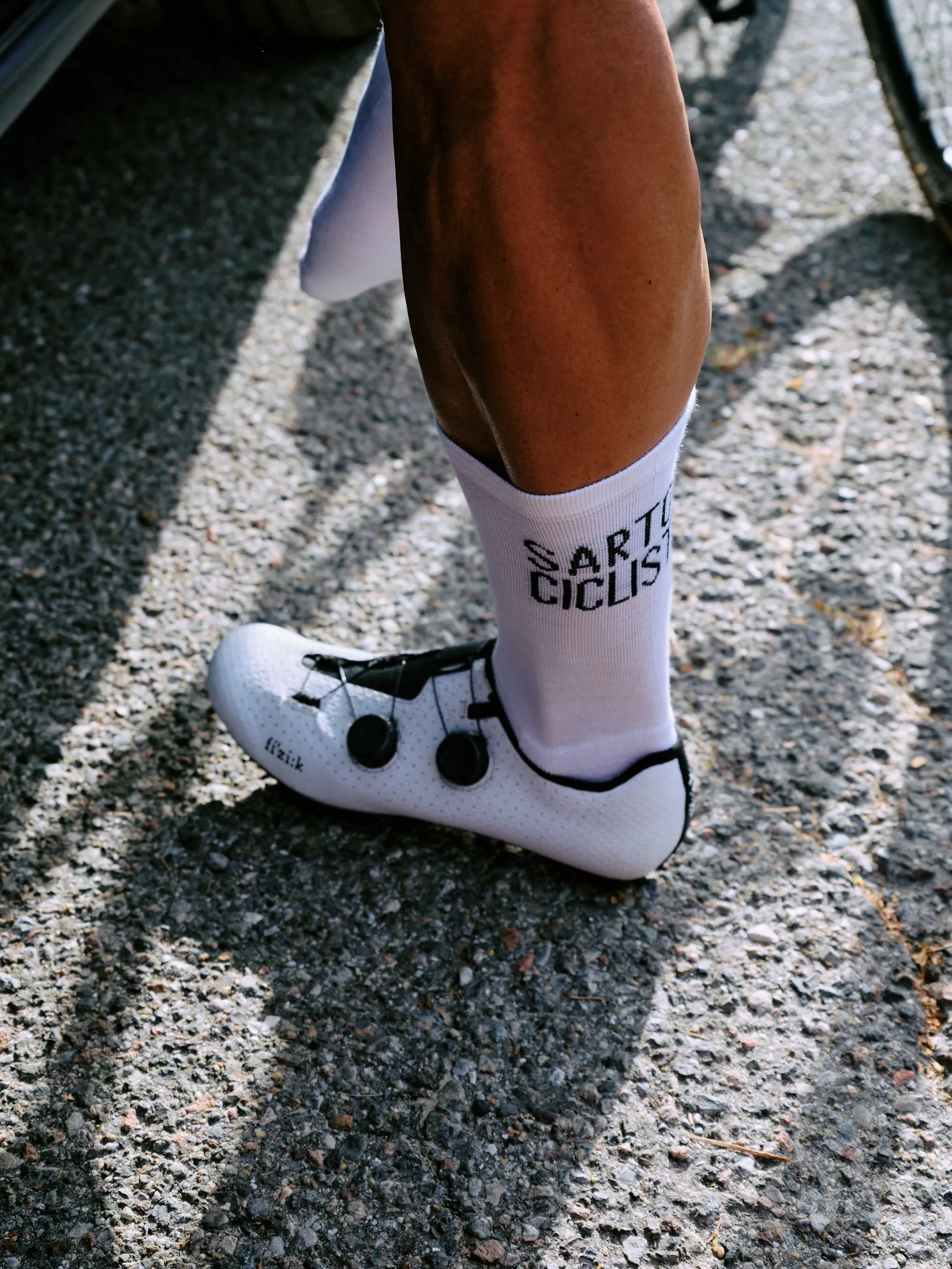 White Sartoria Ciclistica merino socks