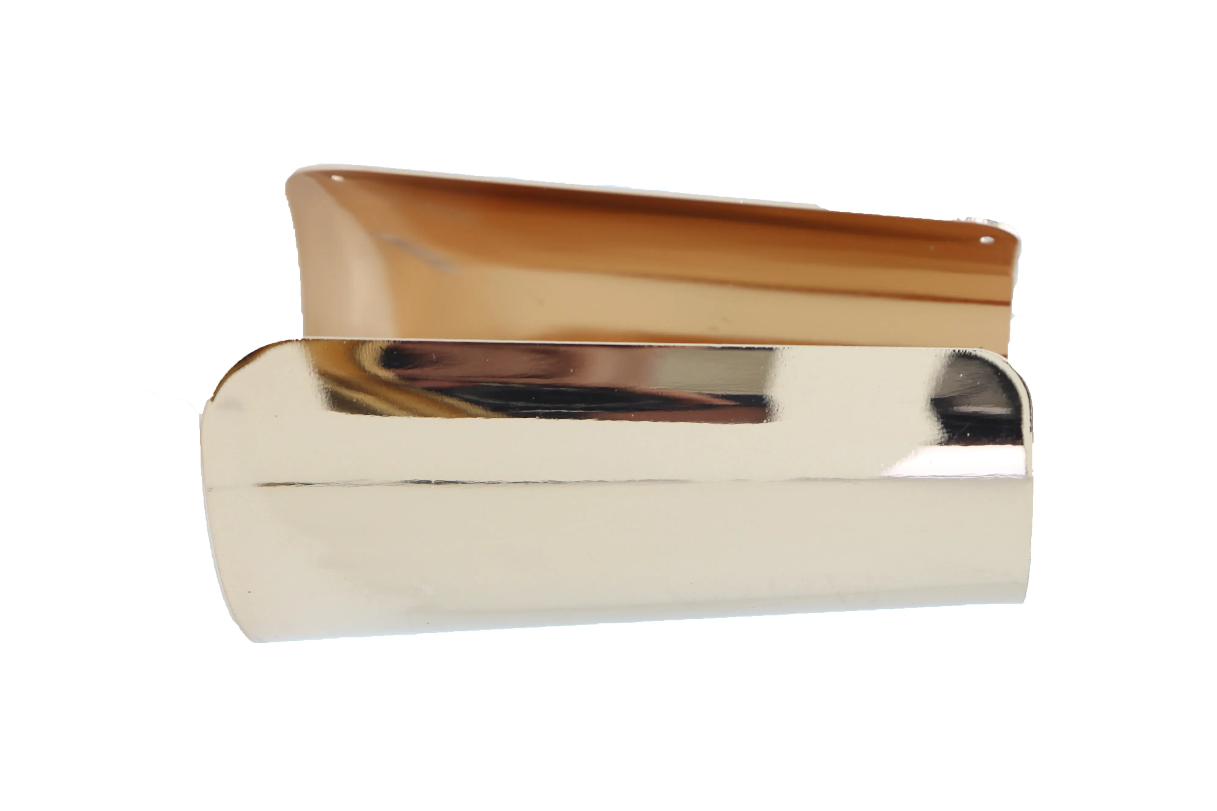 Women Gold Long Metal Wide Cuff Bracelet Celebrity Style Wonder One Size