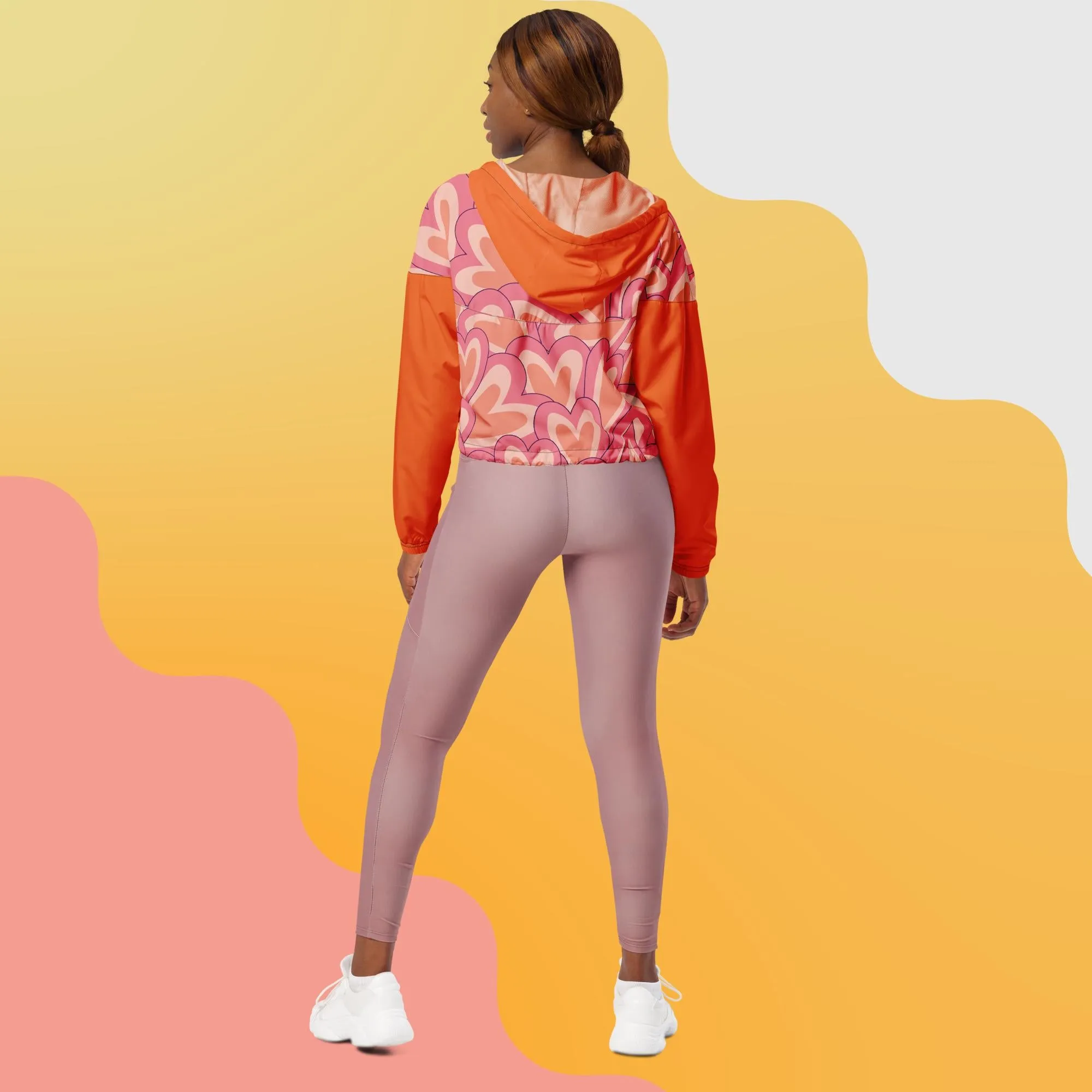 Women’s cropped windbreaker