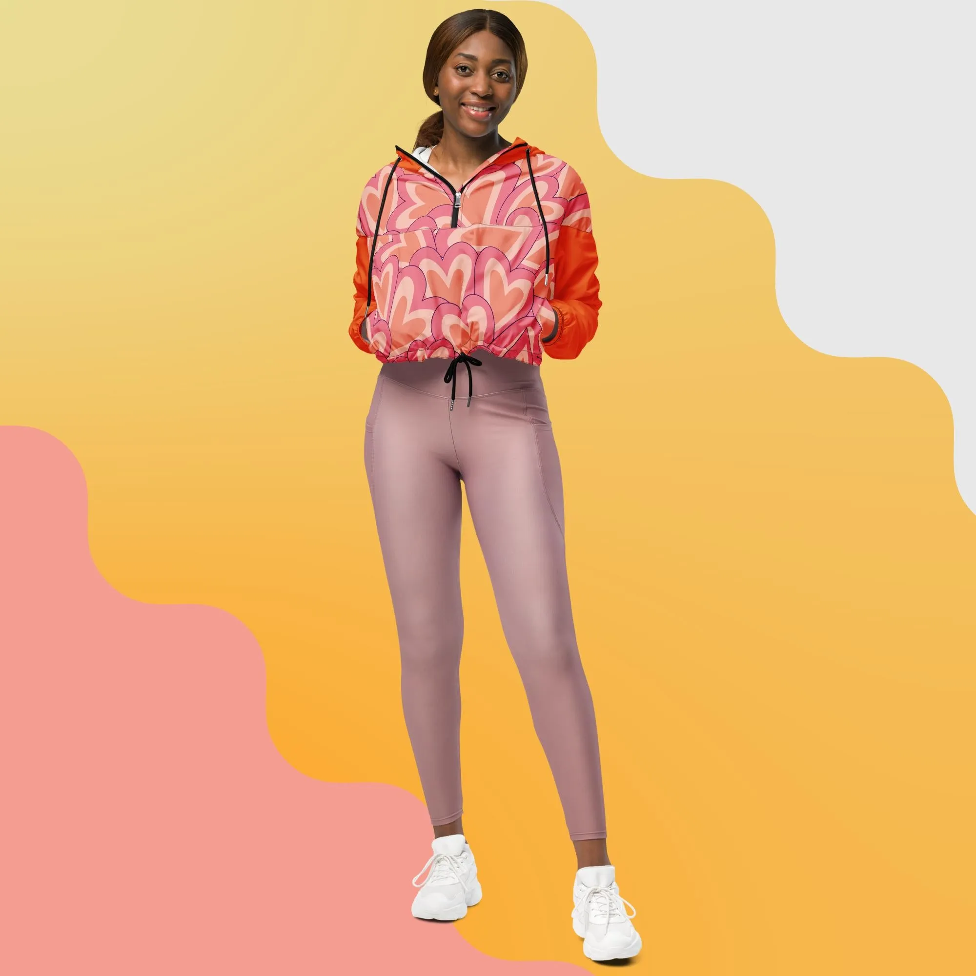 Women’s cropped windbreaker