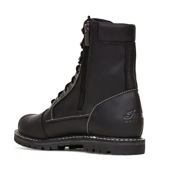 Women's Lace Up Boot, Black