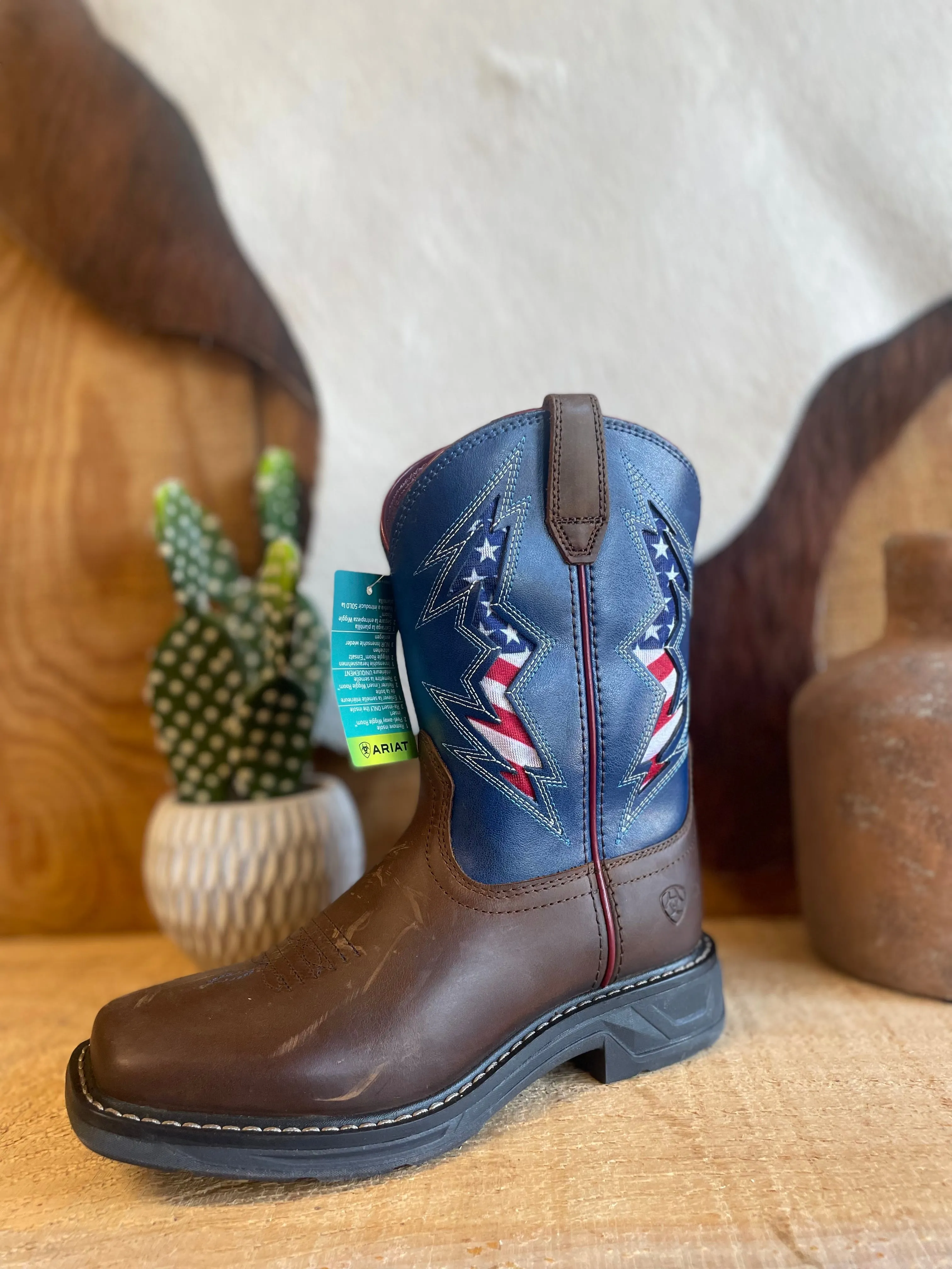 WorkHog XT VentTEK Bolt Western Boot