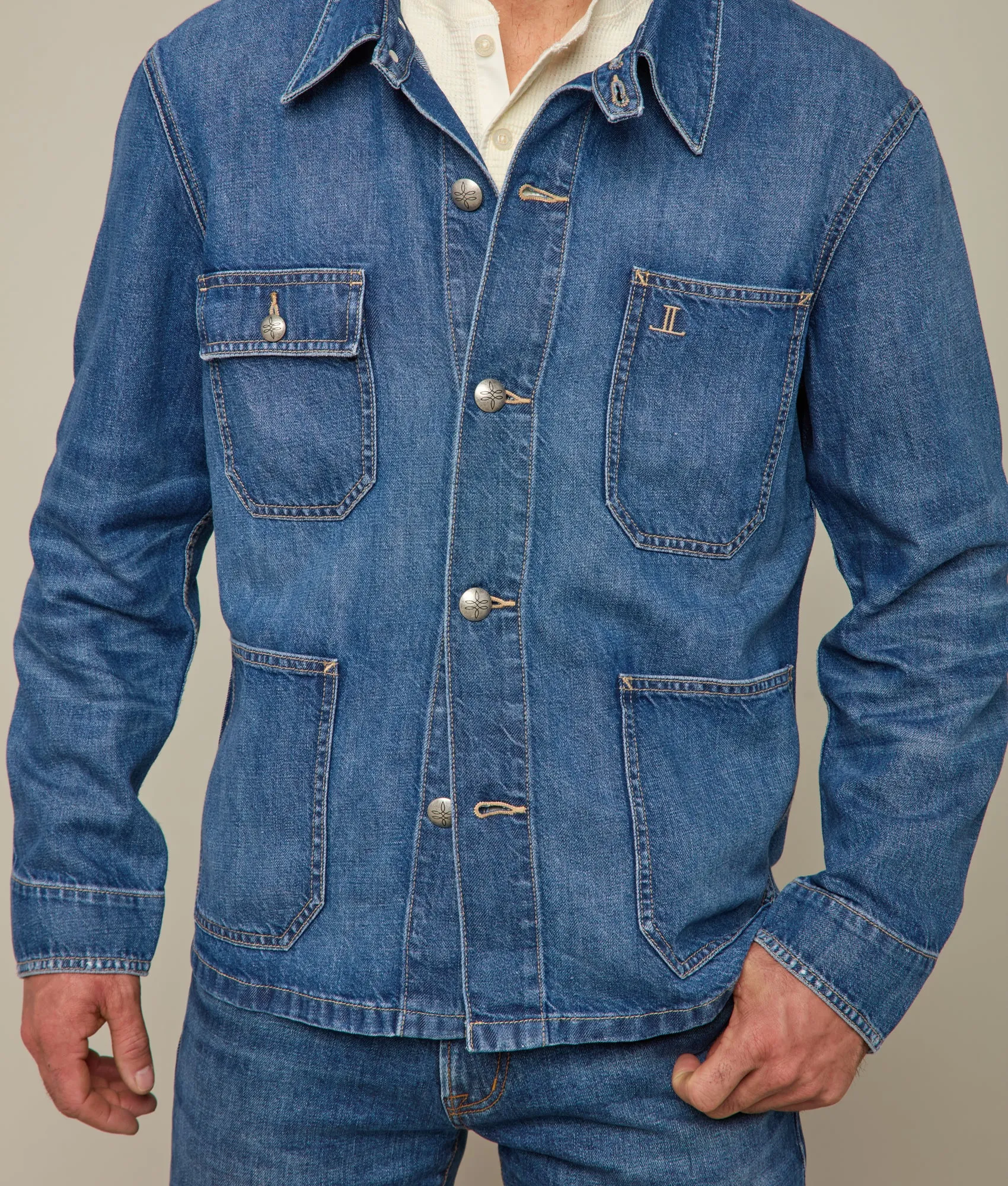 Wyatt Chore Coat :: Dusty Trail