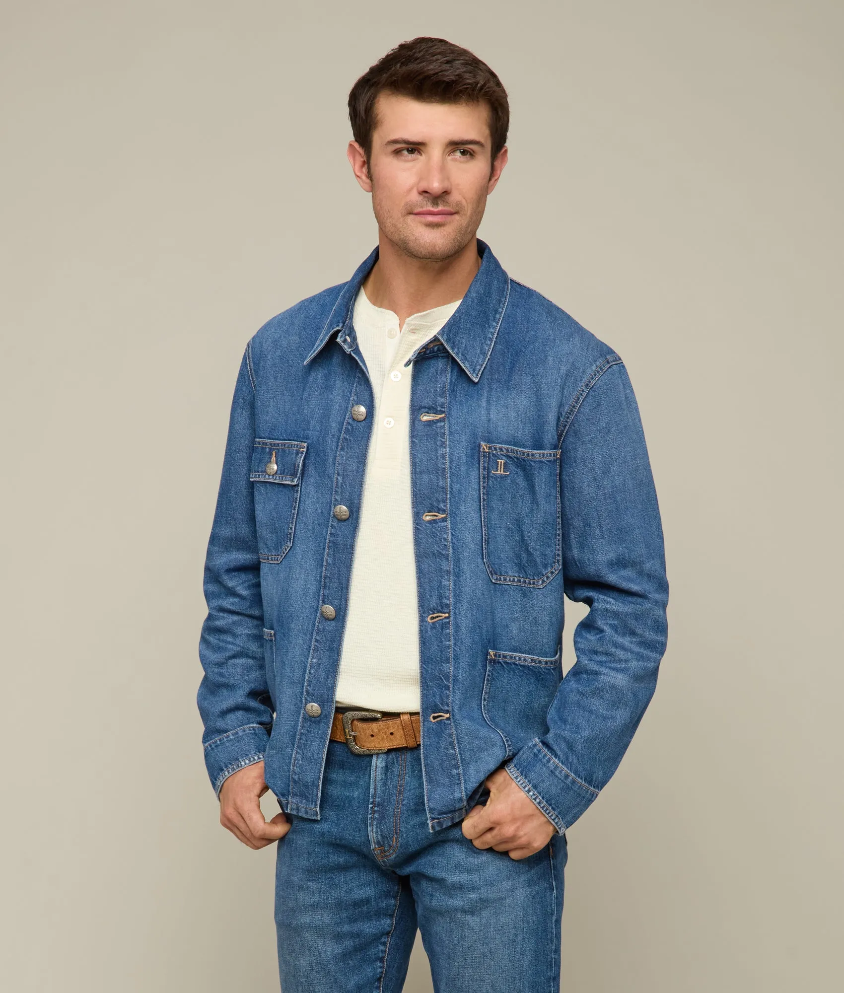 Wyatt Chore Coat :: Dusty Trail