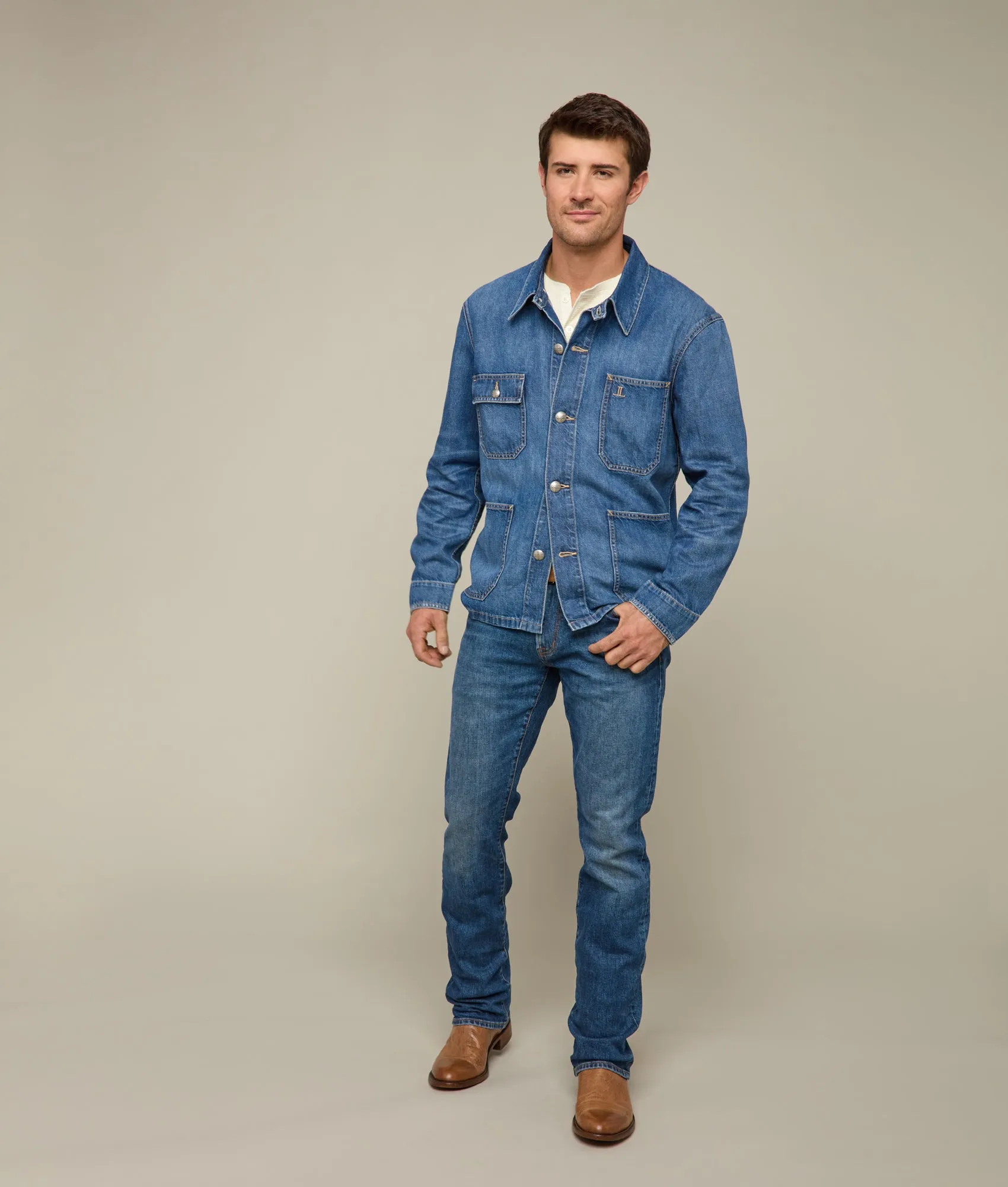 Wyatt Chore Coat :: Dusty Trail