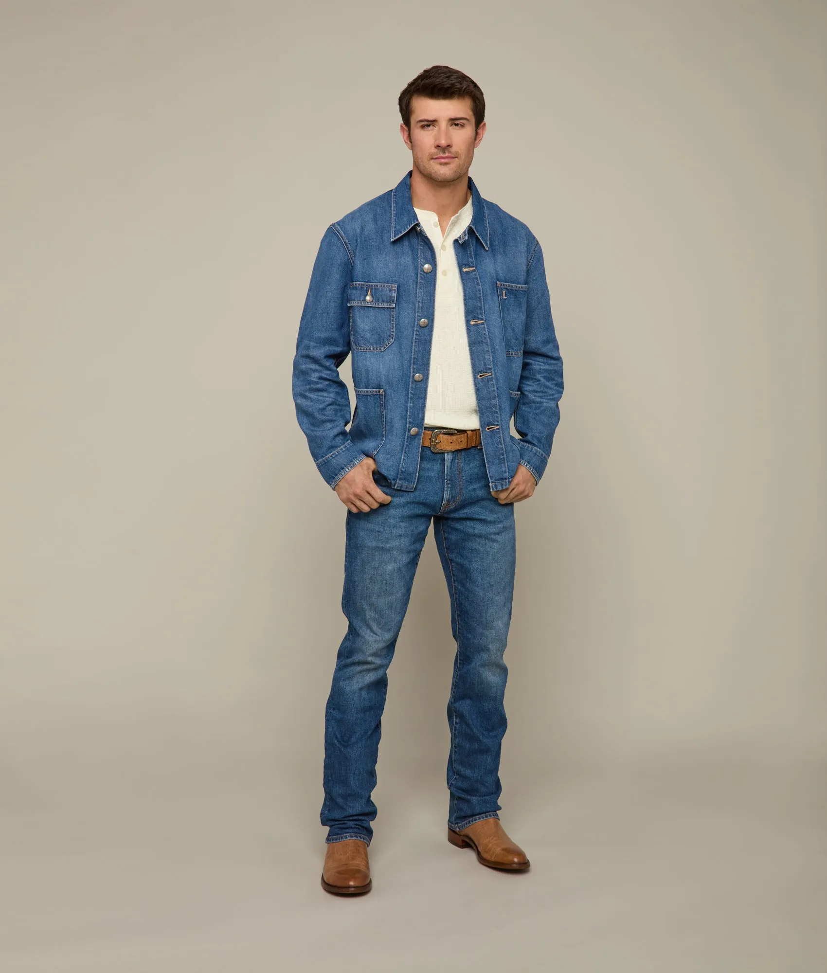 Wyatt Chore Coat :: Dusty Trail