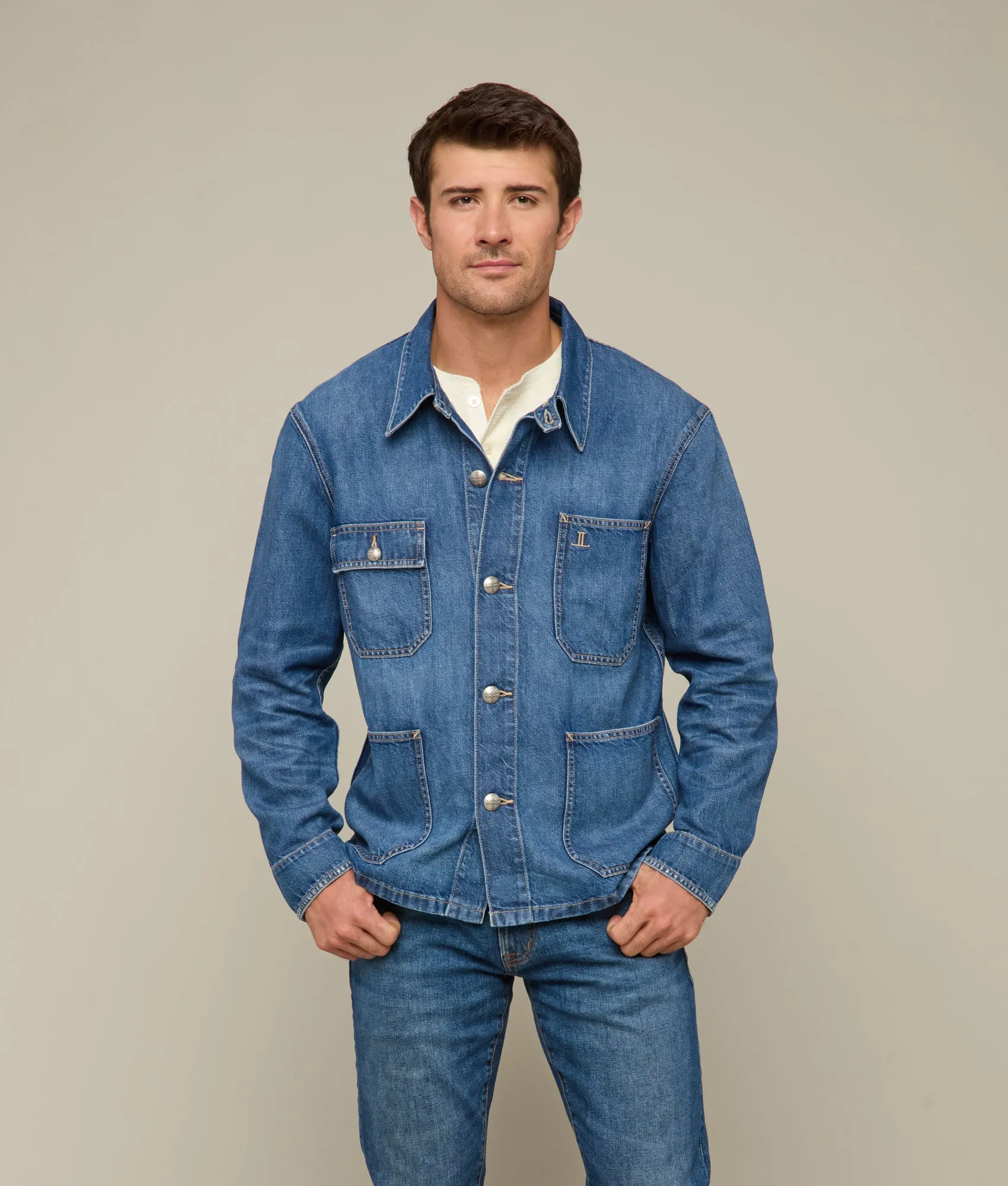 Wyatt Chore Coat :: Dusty Trail