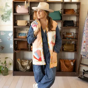 XS/S Long Quilted Vest