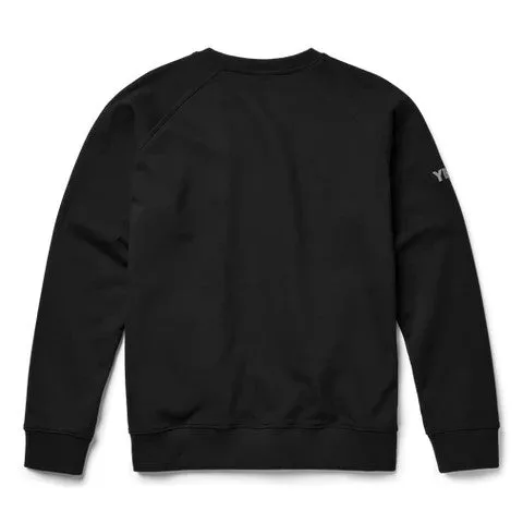 Yeti Brushed Fleece F21 Crew Neck Pull Over Black