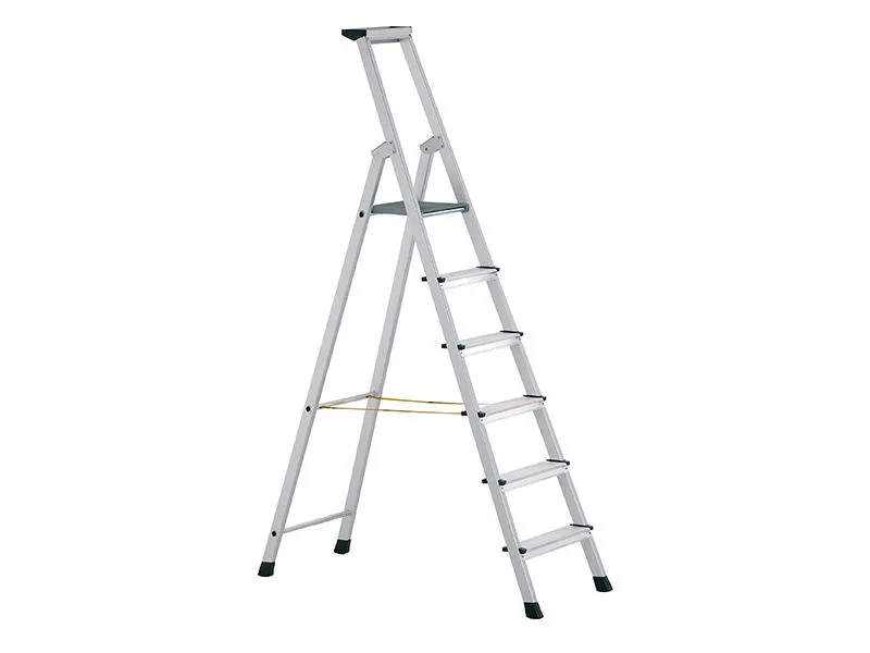 Zarges Anodised Trade Platform Steps, Platform Height 2.20M 10 Rungs